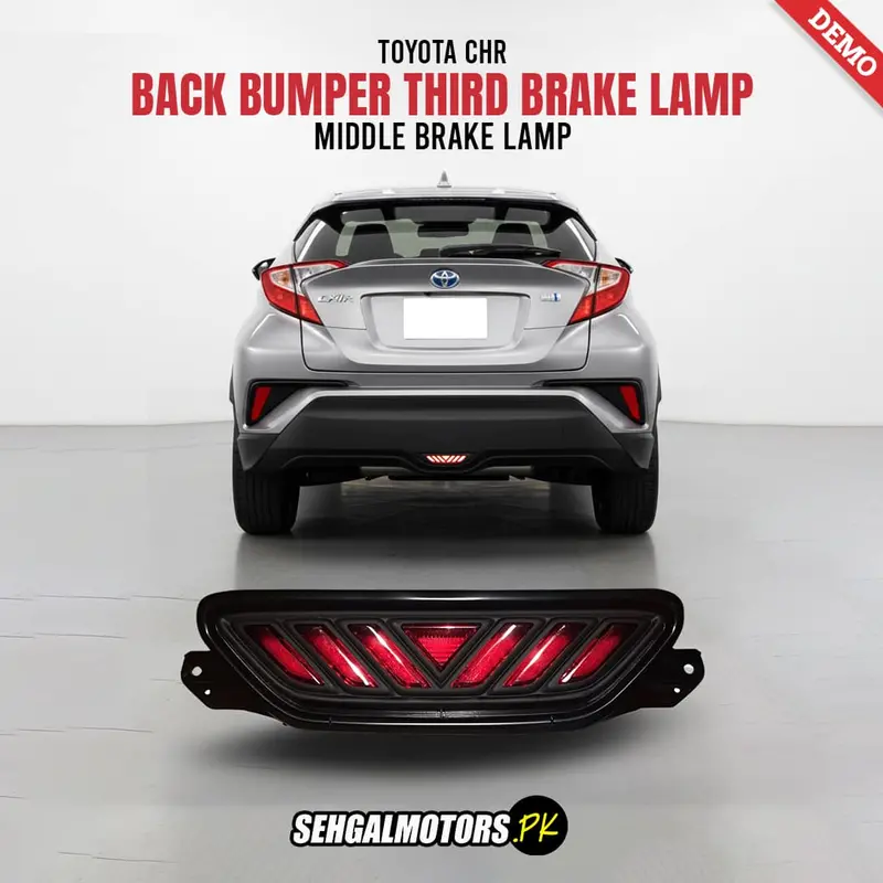 Toyota Chr Back Bumper Third Brake Lamp Middle Brake Lamp 2017 - 2021 1