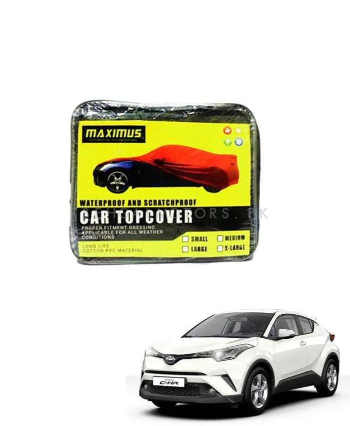Toyota Chr Maximus Non Woven Top Cover 2017 - 2021 - - Scratchproof And Waterproof - Without Belt 1