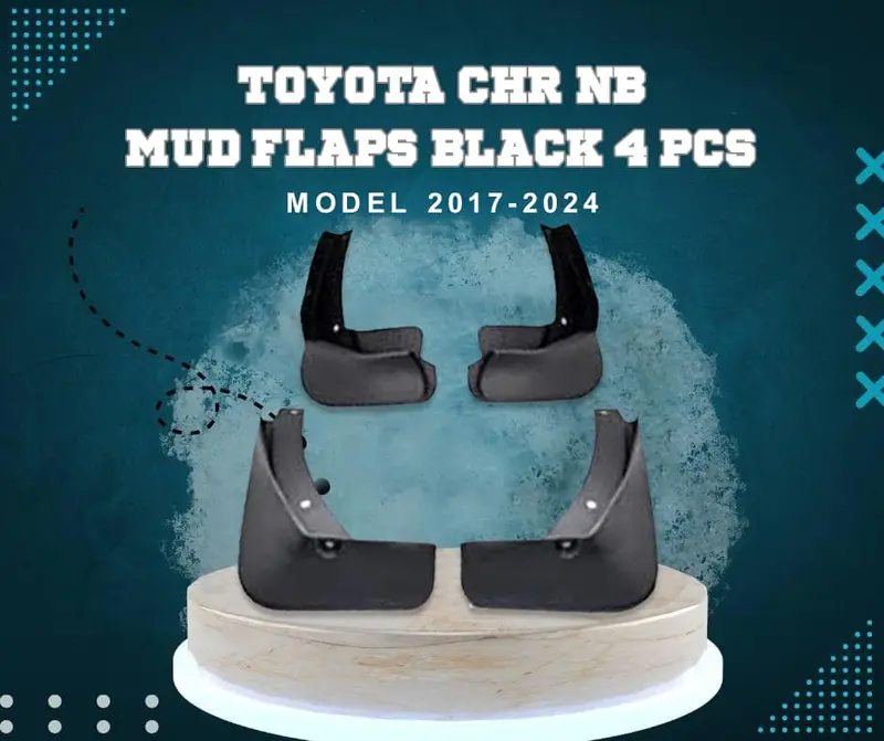 Toyota Chr Mud Flaps 4 Pcs 2017 - 2022 - Car Mudguard | Fender Splash Guards 1