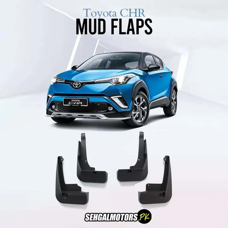Toyota Chr Mud Flaps 4 Pcs 2023 - 2024 1