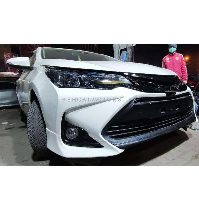 Toyota Corolla 2018 To Oem Face Uplift Conversion Upgrade 2024 Altis X - Abs Plastic (2Pcs) 1