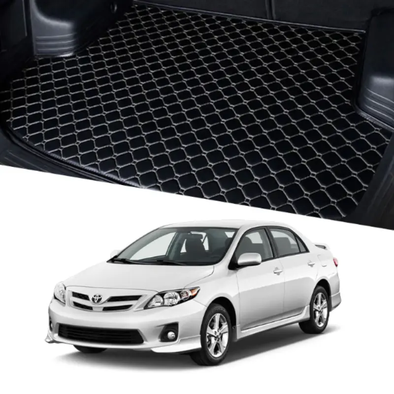 Toyota Corolla 7D Eco Trunk Mat Stitch Model 2010-2015 1