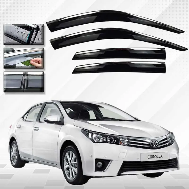 Toyota Corolla Air Press/Sunvisor With Chrome Model 2014-2017 1