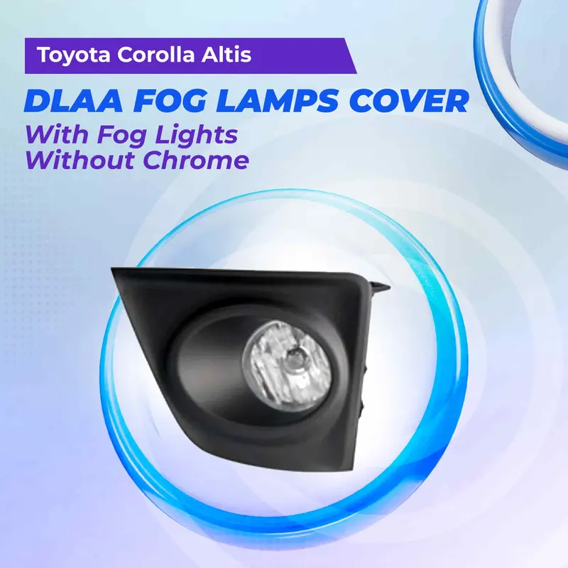 Toyota Corolla Altis Dlaa Fog Without Chrome Ty-642B 2013 - 2016 1