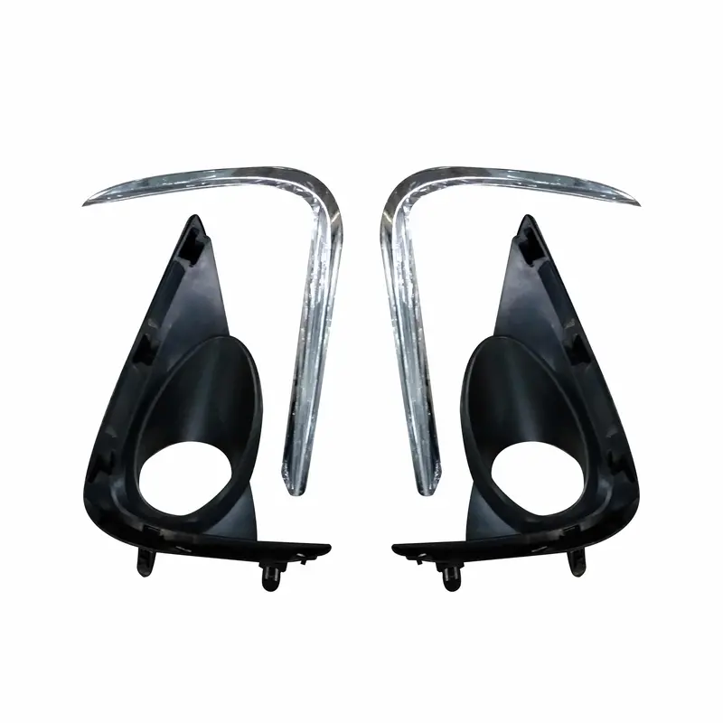 Toyota Corolla Altis X Front Bumper Fog Lamp Cover 2021 - 2025 - - With Chrome - Pair Conversion Part 2