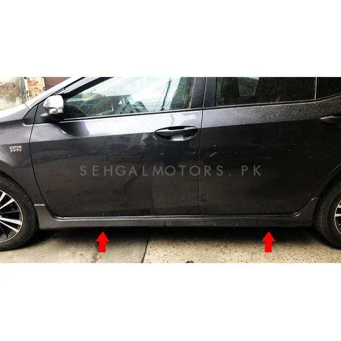 Toyota Corolla Altis X Grande Side Skirts 2017 - 2021 1