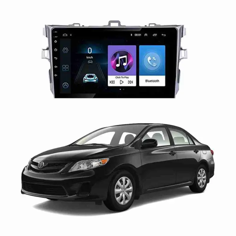 Toyota Corolla Android 1+16Gb 9Inch O.Tech Model 2009-2013 1
