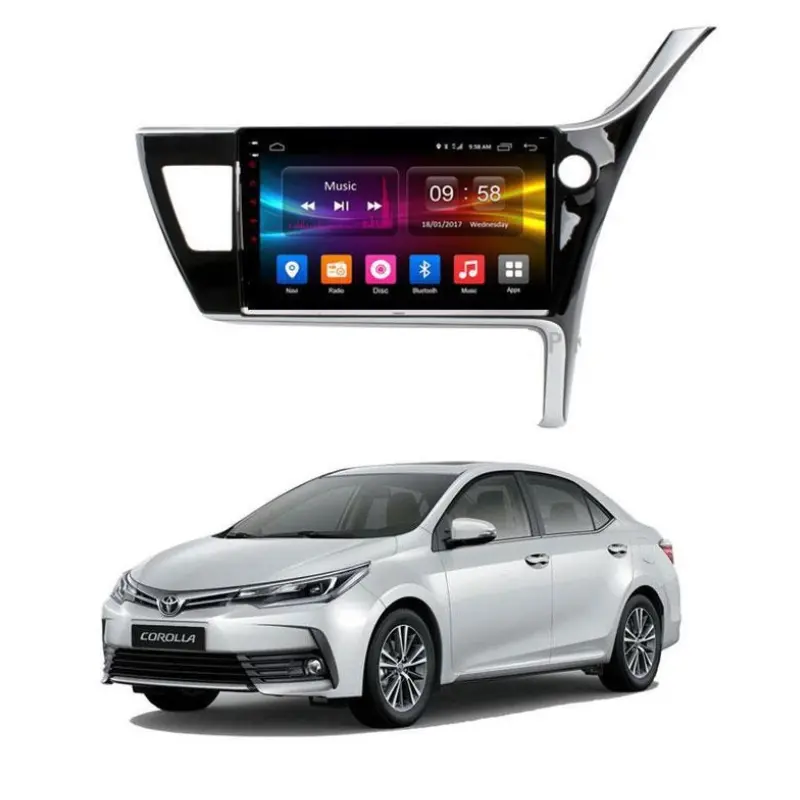 Toyota Corolla Android Panel 1+16Gb O.Tech Model 2017-2020 1