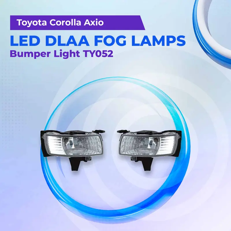 Toyota Corolla Axio Led Dlaa Fog Lamps Bumper Light Ty052 2006 - 2012 1