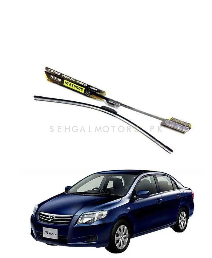 Toyota Corolla Axio Maximus Premium Silicone Wiper Blades 1
