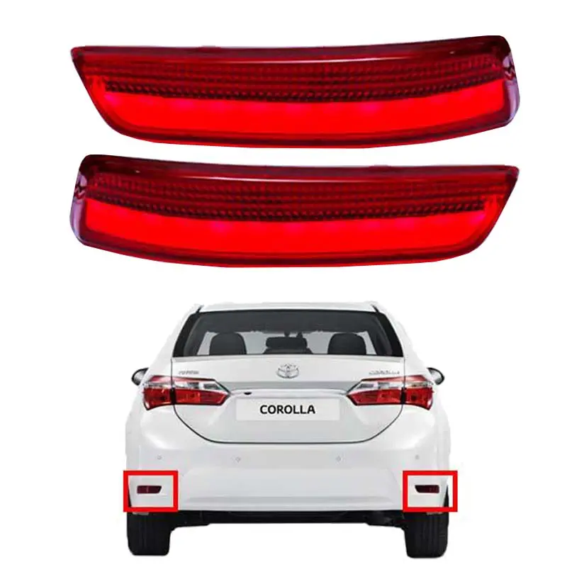 Toyota Corolla Back Bumper Reflector Model 2016-2021 1