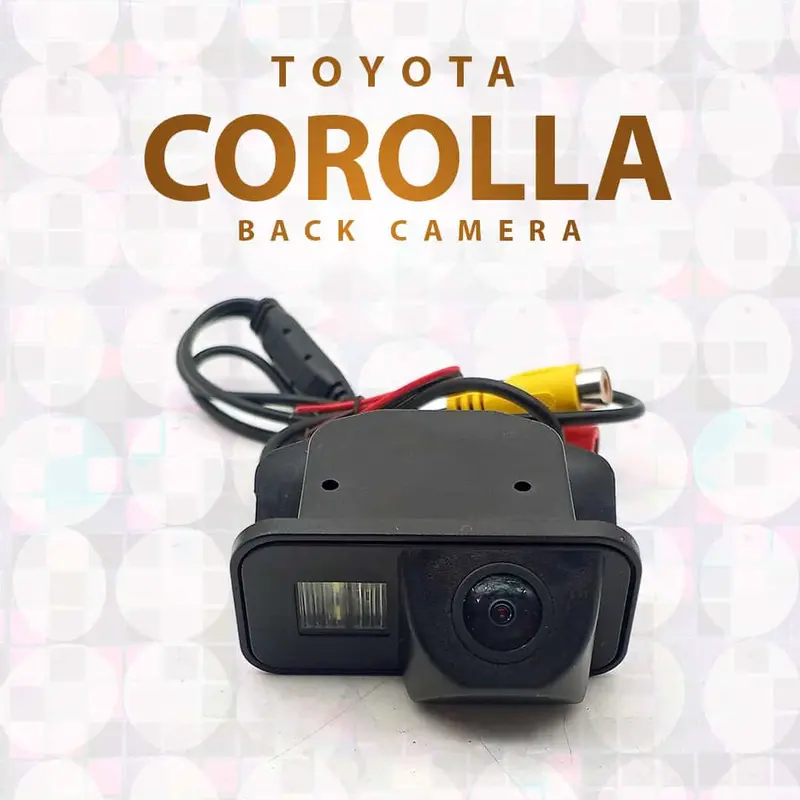 Toyota Corolla Back Camera 2008 - 2014 - Car Parking Camera | Security Camera 1