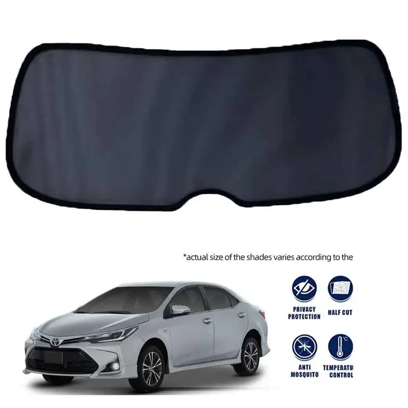 Toyota Corolla Back Sunshade Special Double Net Without Logo Model 2017-2021 1