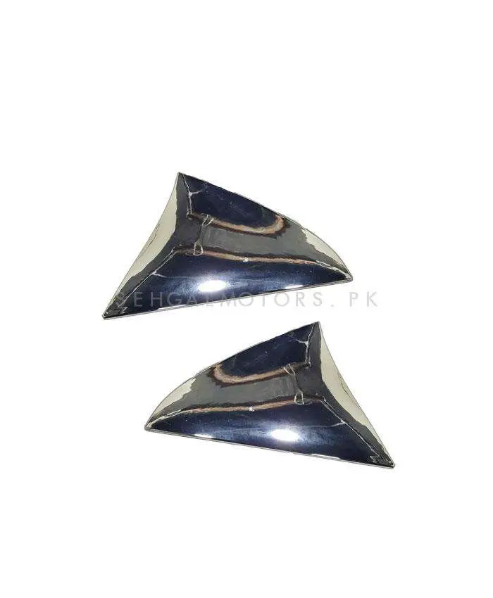 Toyota Corolla Back Trunk Corner Chrome 2 Pcs 2017 - 2021 2