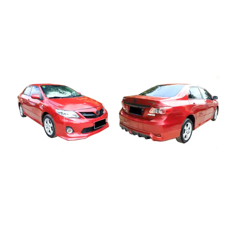 Toyota Corolla Body Kit Plastic - 4 Pcs 2011-2013 2