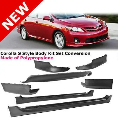 Toyota Corolla Body Kit S Style (5 Pcs) Model 2009-2012 1