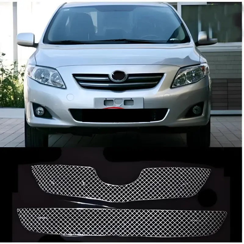 Toyota Corolla Bumper Grill (Upper And Lower) Model 2009-2012 1