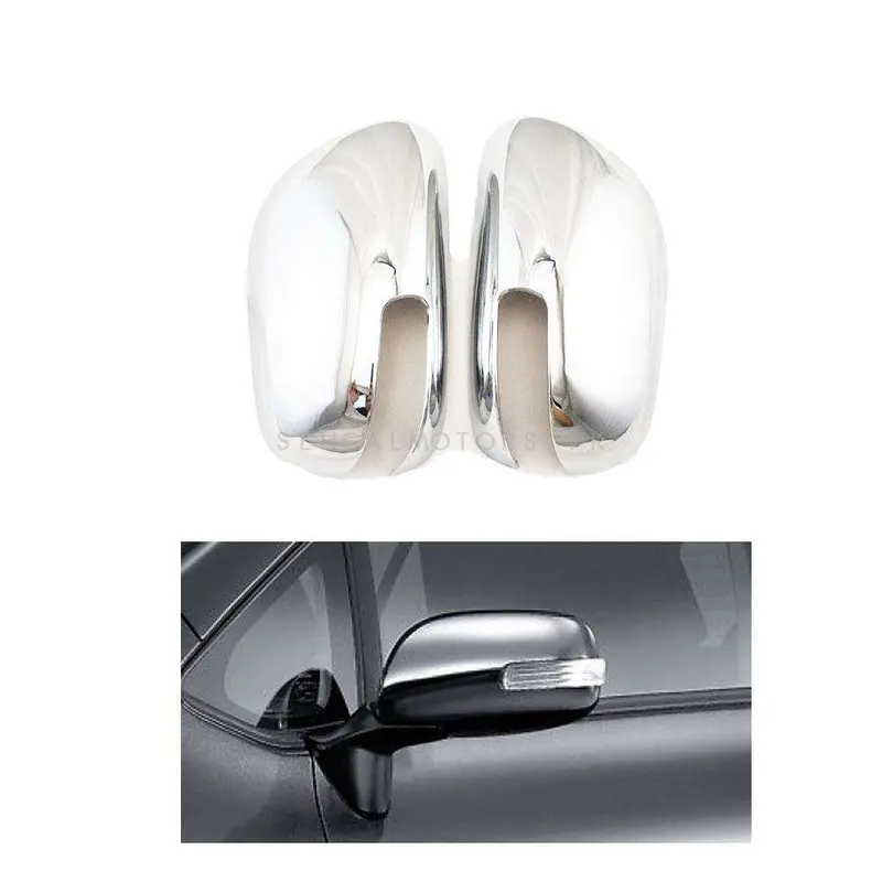 Toyota Corolla Chrome Side Mirror Covers Pair 2008 - 2012 - Corolla Side Mirror Chrome | Chrome Cover For Corolla | Chrome Cover 2