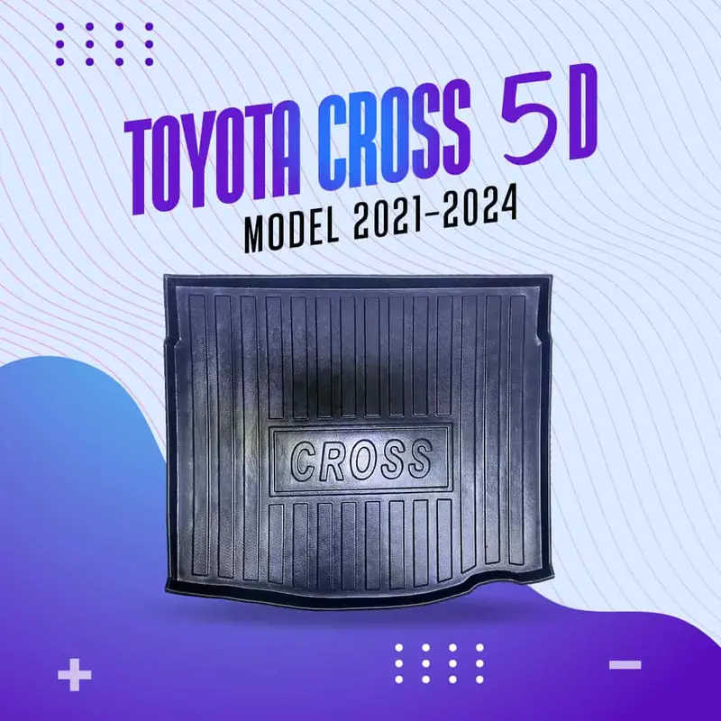 Toyota Corolla Cross 5D Tpe Trunk Mat 2021 - 2025 1