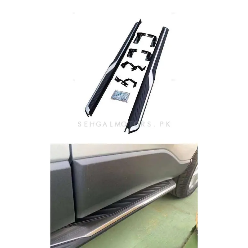 Toyota Corolla Cross Side Steps 2022 - 2025 - Foot Rest | Skirts - Model 2021-2022 1