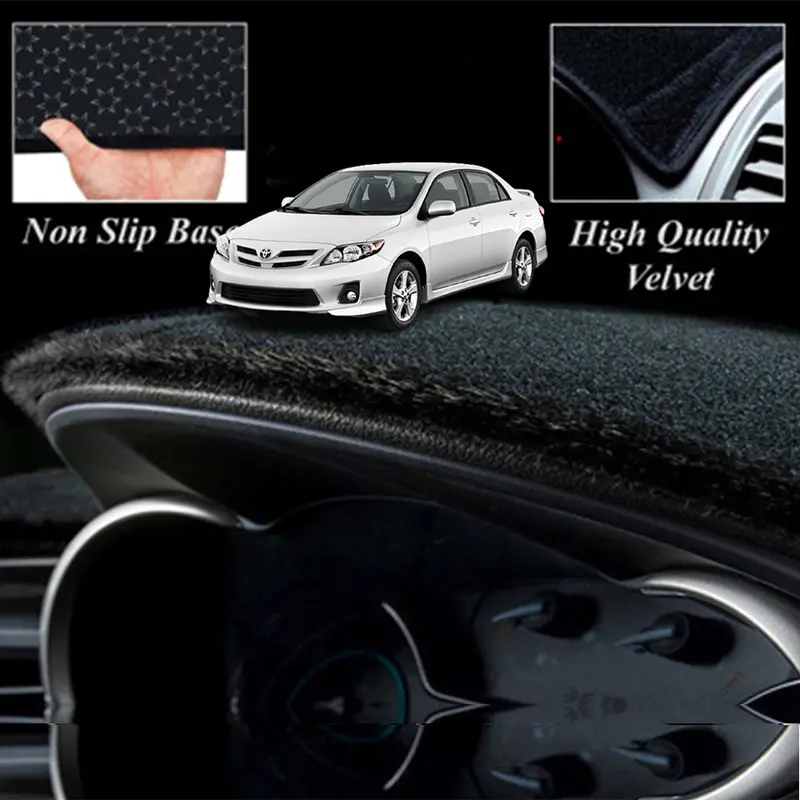 Toyota Corolla Dashboard Mat Velvet Model 2009-2015 1