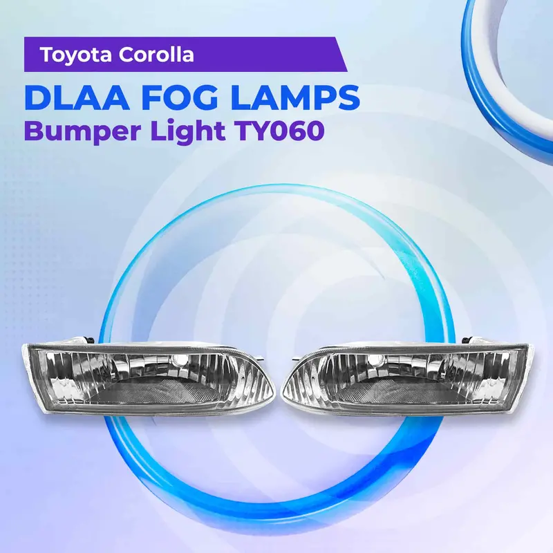 Toyota Corolla Dlaa Fog Lamps Bumper Light Ty060 - Model 2003-2004 1