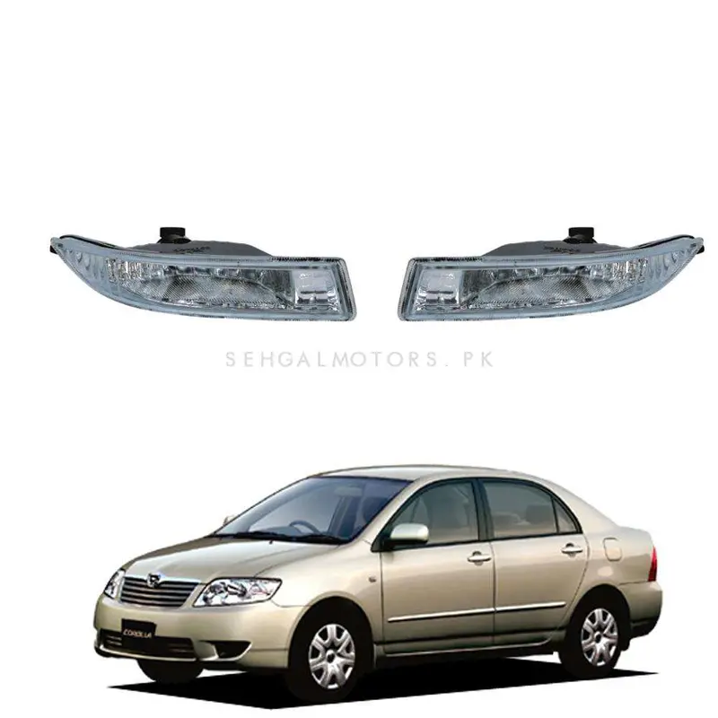 Toyota Corolla Dlaa Fog Lamps Bumper Light - Ty400 2001 - 2003 2