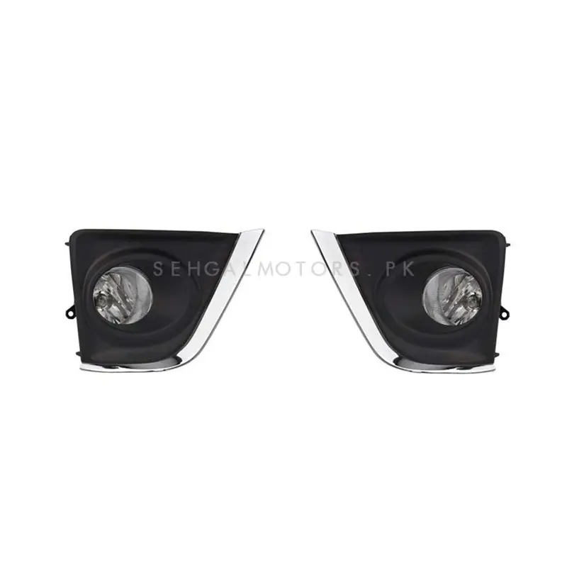 Toyota Corolla Dlaa Fog Lamps Bumper Light With Chrome Strip - Ty642-Al 2