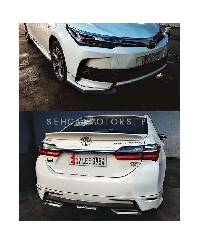 Toyota Corolla Face Lift Bodykit 2 Pcs Fiber 2017 - 2021 1