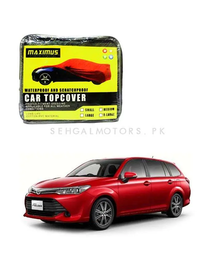 Toyota Corolla Fielder Maximus Non Woven Top Cover - - Scratchproof And Waterproof - Without Belt 1