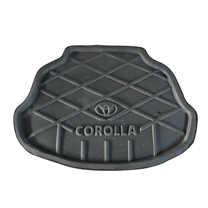 Toyota Corolla Foam Trunk Mat Black Mix Design - Model 2008-2021 2