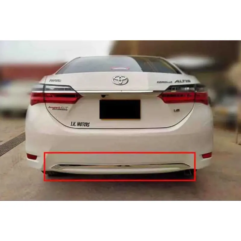Toyota Corolla Front & Back Bumper Chrome Model 2014-2017 1