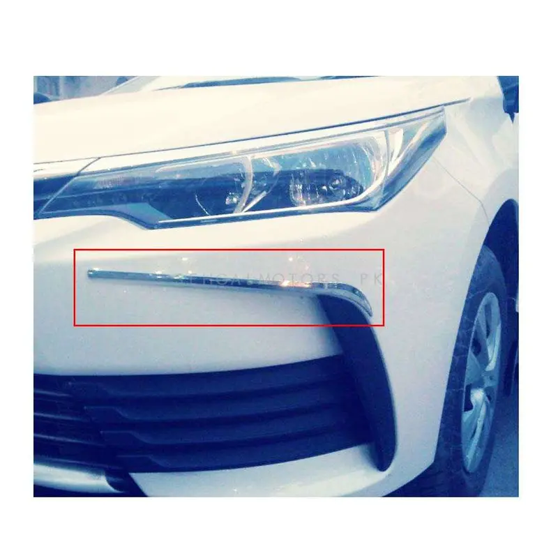 Toyota Corolla Front Bumper Chrome Trims Ma001110 2017 - 2021 2