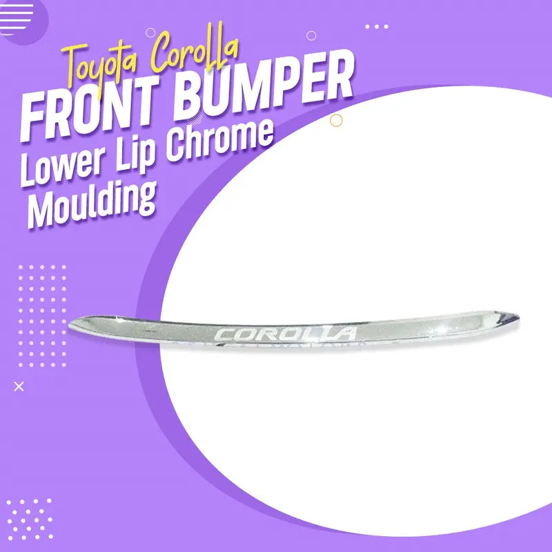 Toyota Corolla Front Bumper Lower Lip Chrome Moulding Each 2014 - 2017 - - Ma00796 1