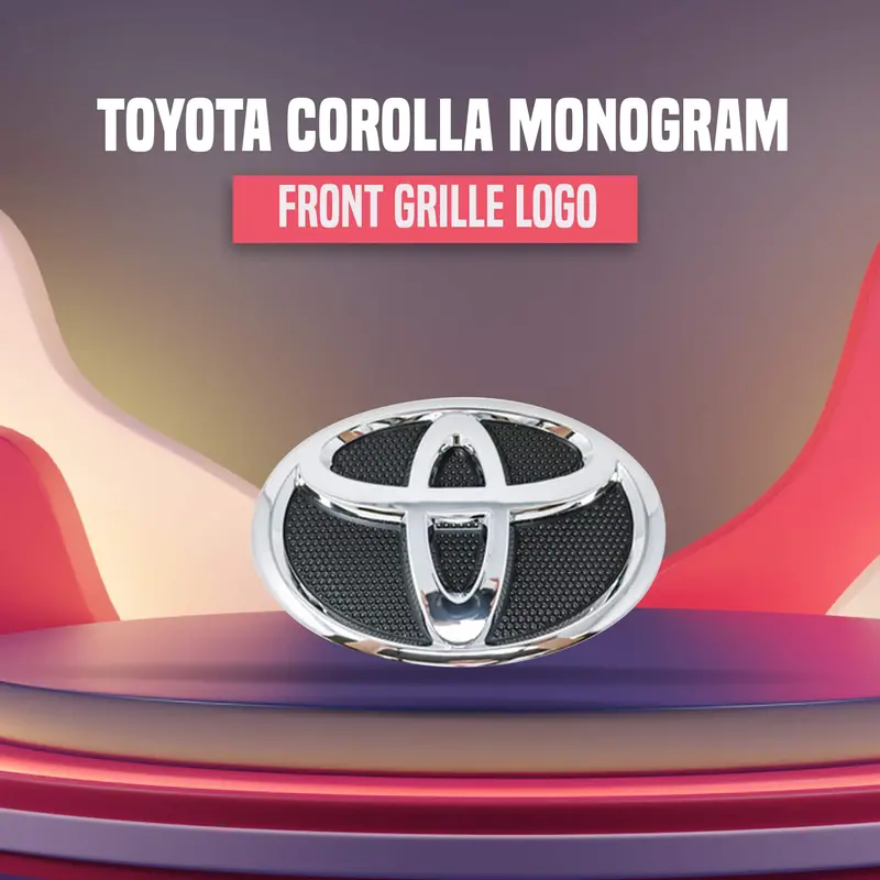 Toyota Corolla Front Grille Logo 1
