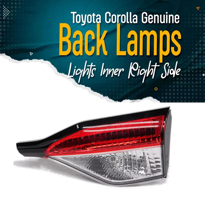 Toyota Corolla Genuine Back Lamps Lights Inner Right Side 2019 - 2022 1
