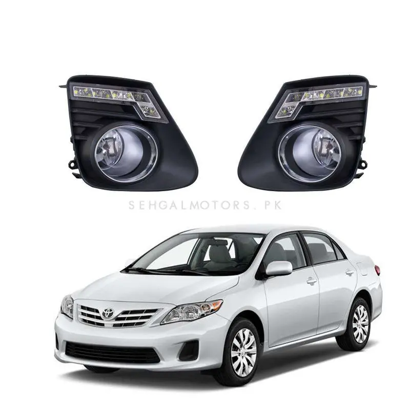 Toyota Corolla Led Fog Lamps Lights Ty472 2012 - 2014 1