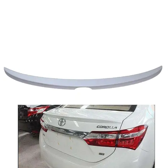 Toyota Corolla Lip Spoiler Unpainted Plastic 2014 - 2021 1
