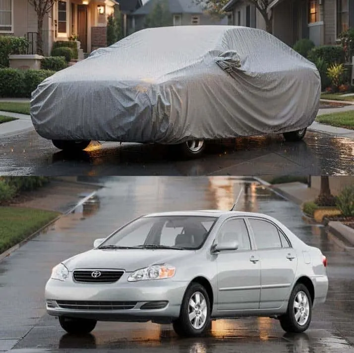 Toyota Corolla Maximus Non Woven Car Top Cover 2002 - 2008 - Scratchproof Waterproof 1