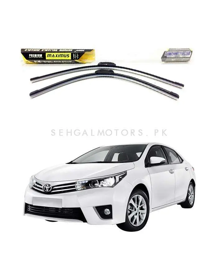 Toyota Corolla Maximus Premium Silicone Wiper Blades 1
