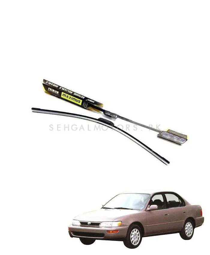 Toyota Corolla Maximus Premium Silicone Wiper Blades 1994 - 2002 1