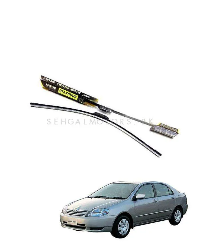 Toyota Corolla Maximus Premium Silicone Wiper Blades 2000 - 2005 1