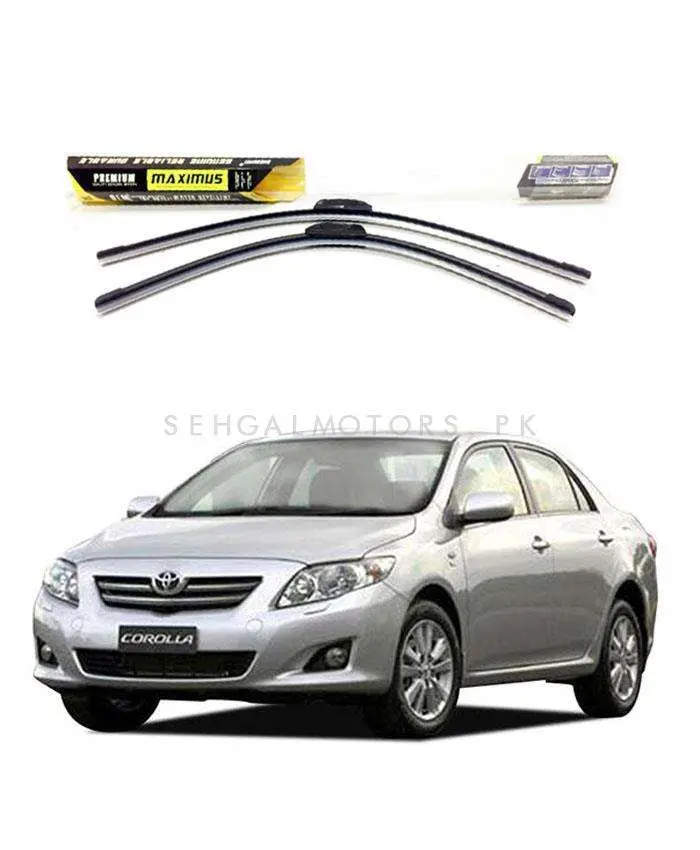 Toyota Corolla Maximus Premium Silicone Wiper Blades 2008 - 2014 1