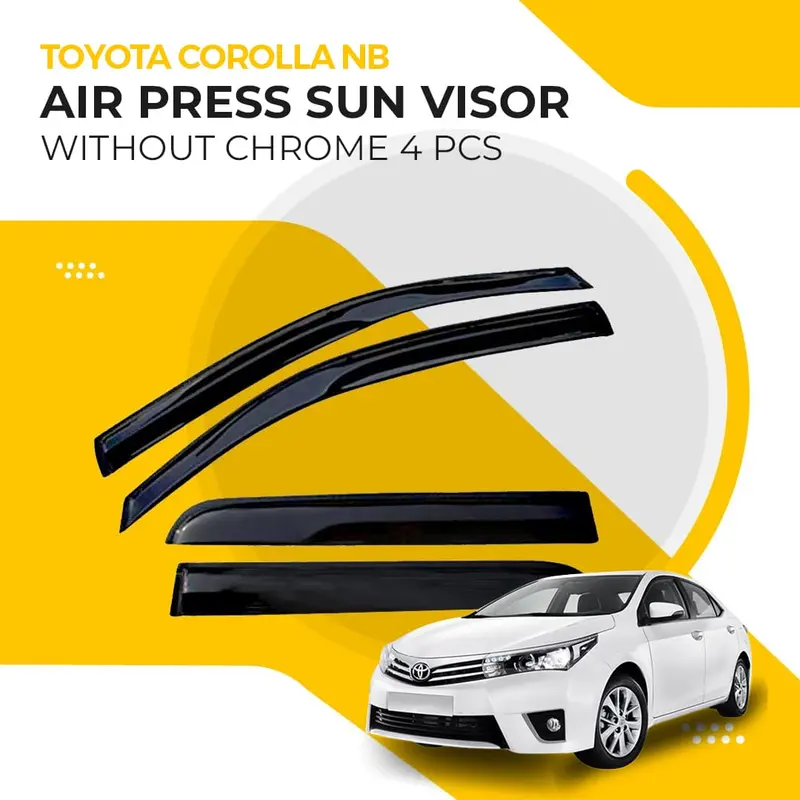Toyota Corolla Nb Air Press Sun Visor 2014 - 2021 - Without Chrome 1