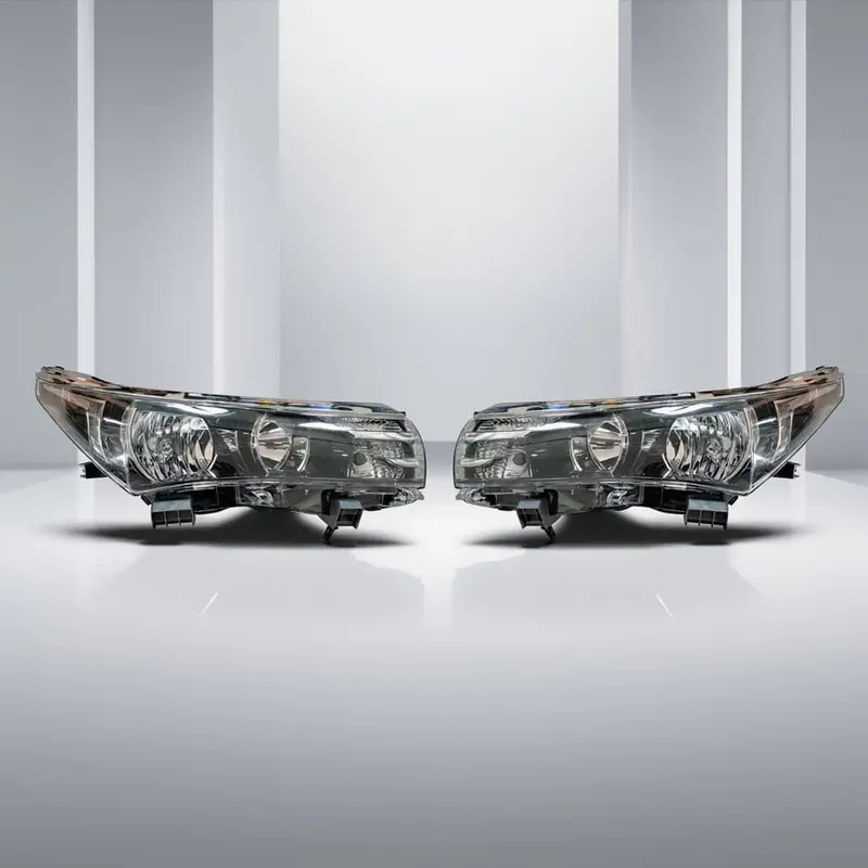 Toyota Corolla Oem Head Lamps Light Pair 2