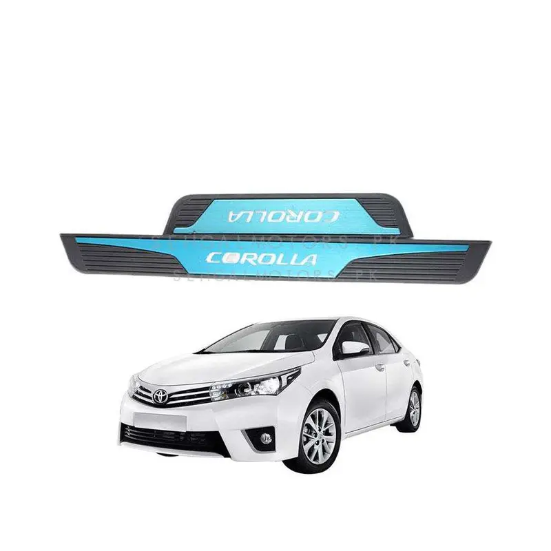 Toyota Corolla Rubber Sill Plates / Skuff Led Panels Special - Model 2014-2021 2