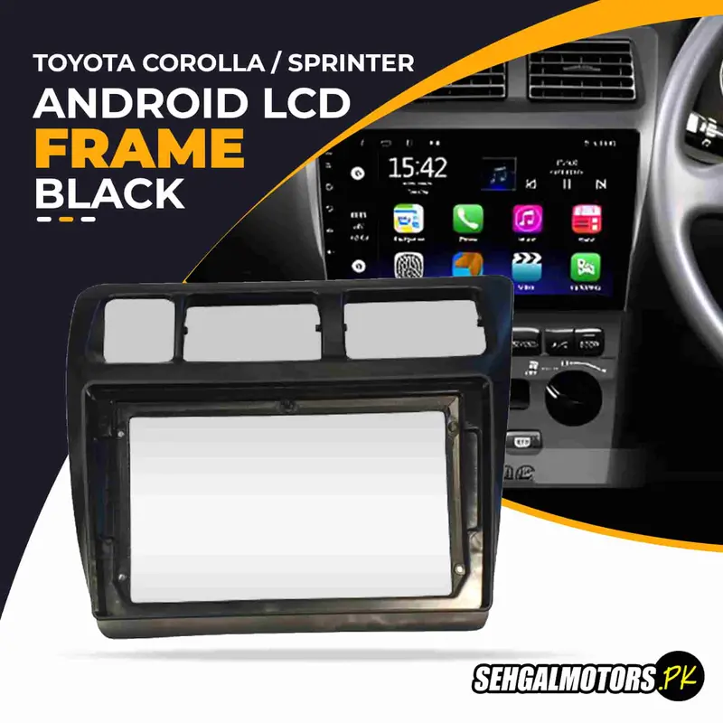 Toyota Corolla/Sprinter Android Lcd Frame With Grip 9 Inches -  1991-1995 1