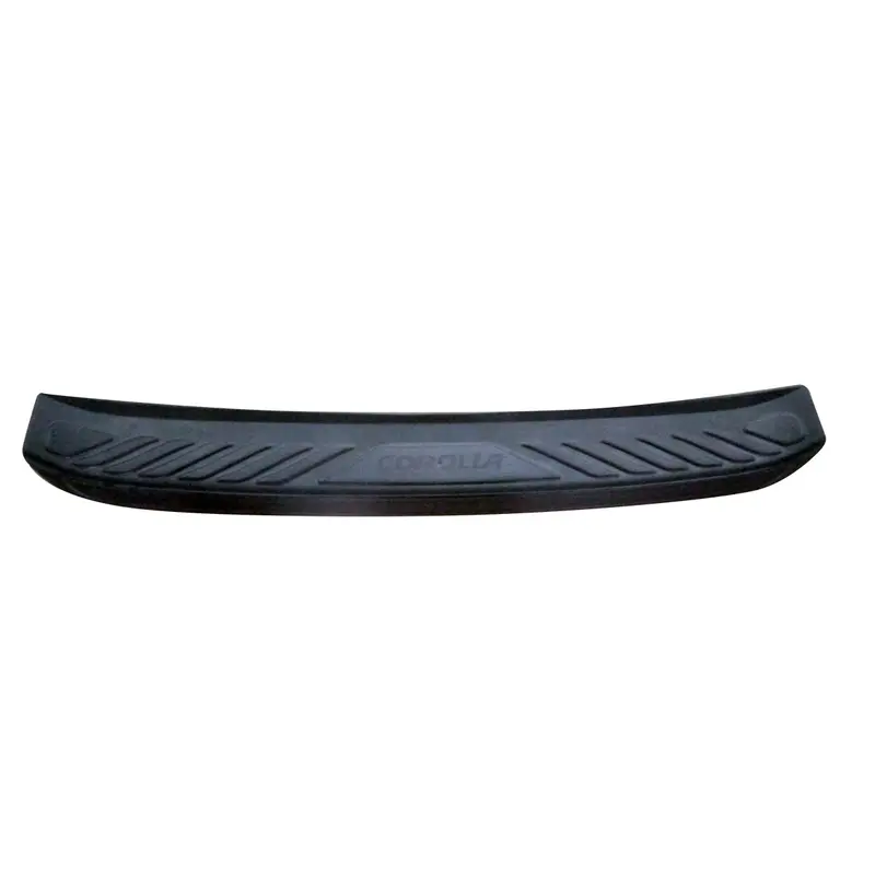 Toyota Corolla Trunk Bumper Protector Black Without Chrome 2