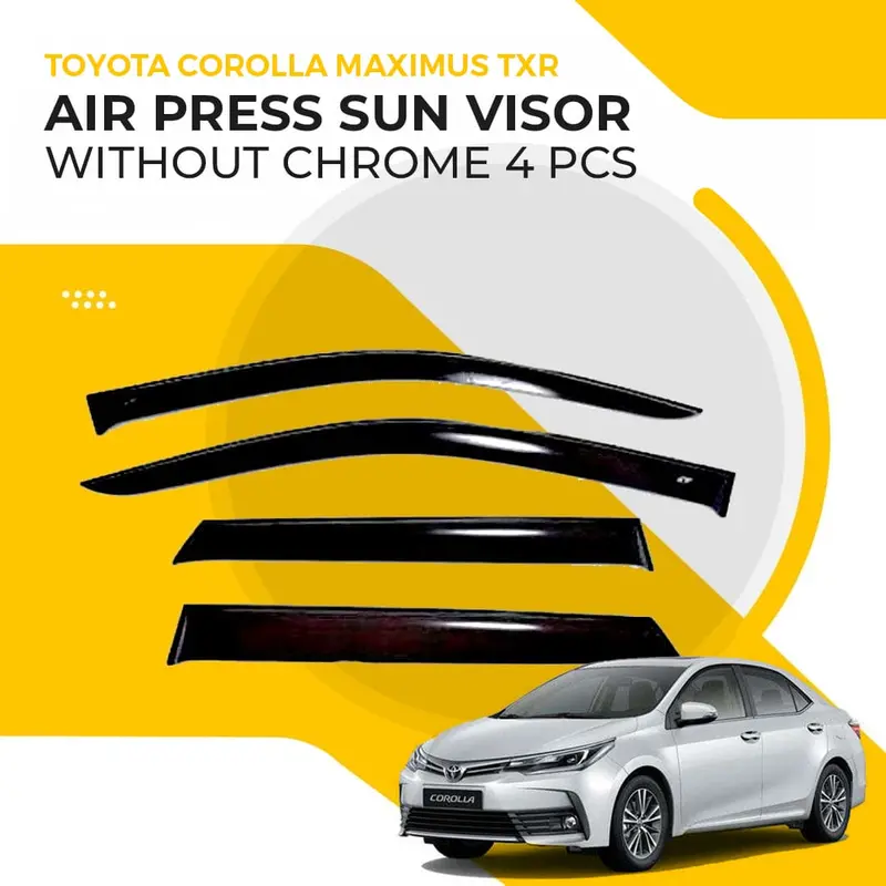 Toyota Corolla Txr Air Press Sun Visor Without Chrome 2014 - 2024 1