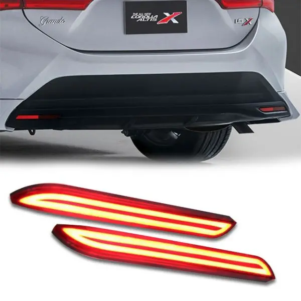 Toyota Corolla X Back Bumper Led Reflector Model 2022-2025 1